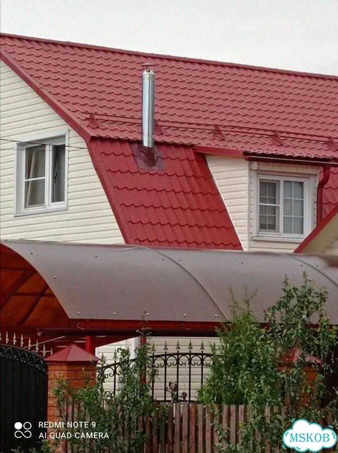 Монтаж дымоходов для котлов, печей и каминов фото 1
