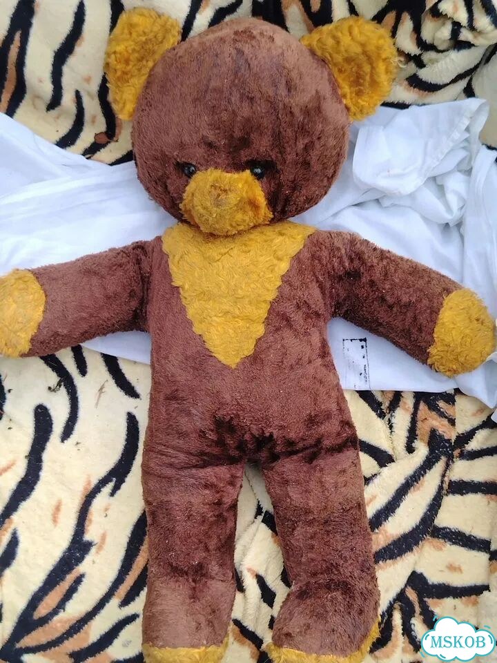 Игрушка медведь СССР фото 1