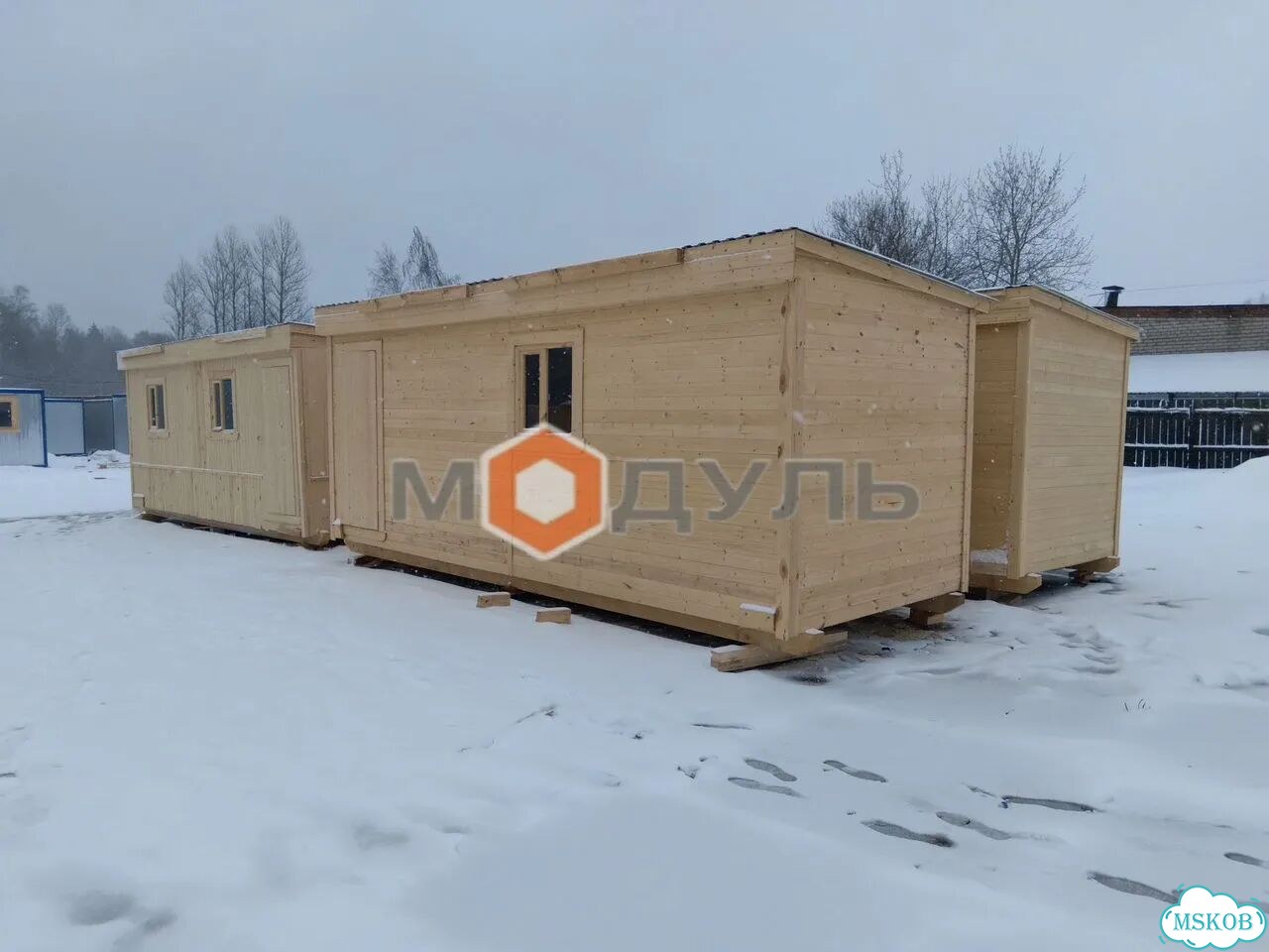 Бытовка деревянная. Проект - 810 с электрикой фото 10