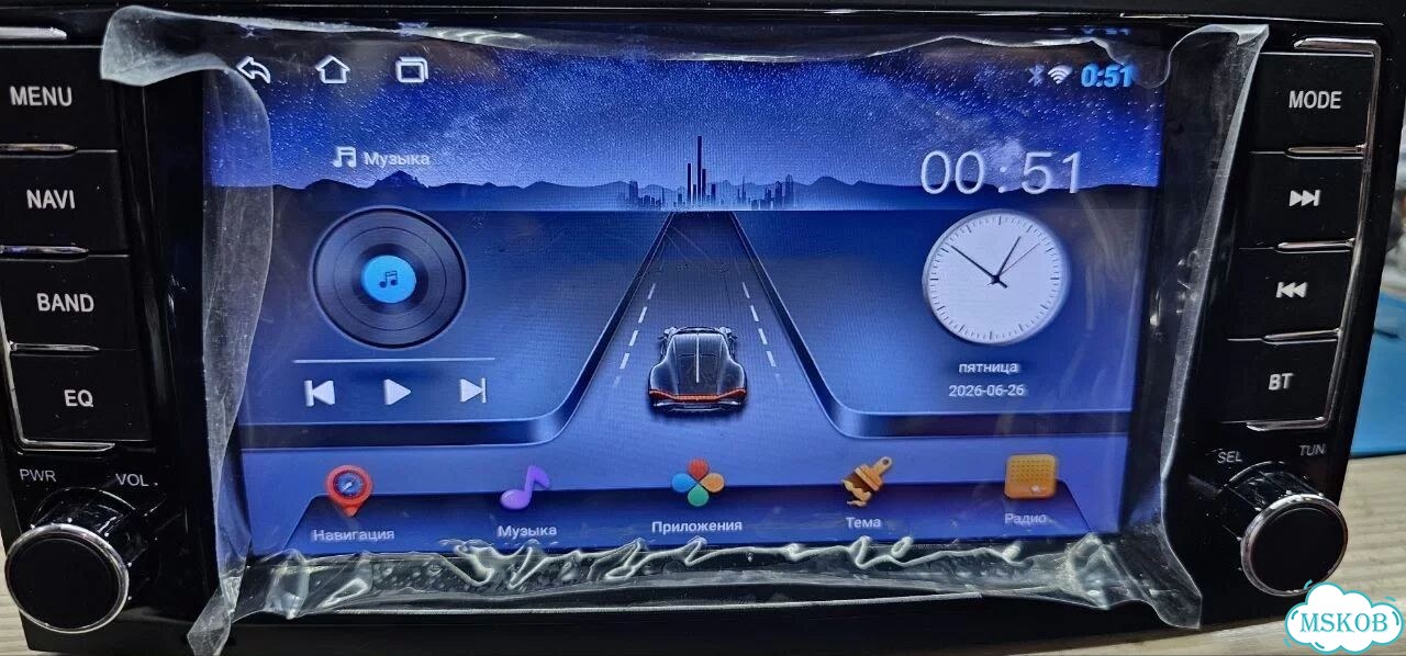 Магнитола android VW Touareg T5 фото 5