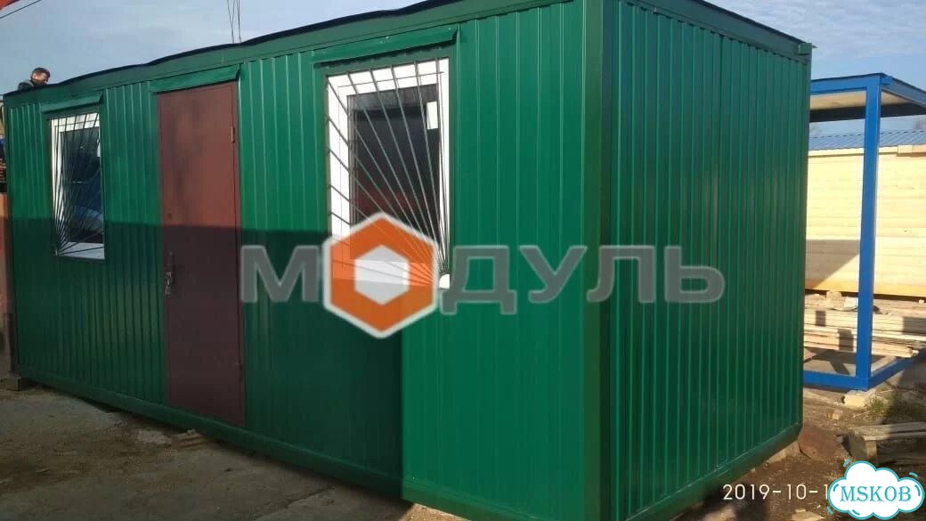 Бытовка металлическая кпп. Пост охраны бытовка фото 2