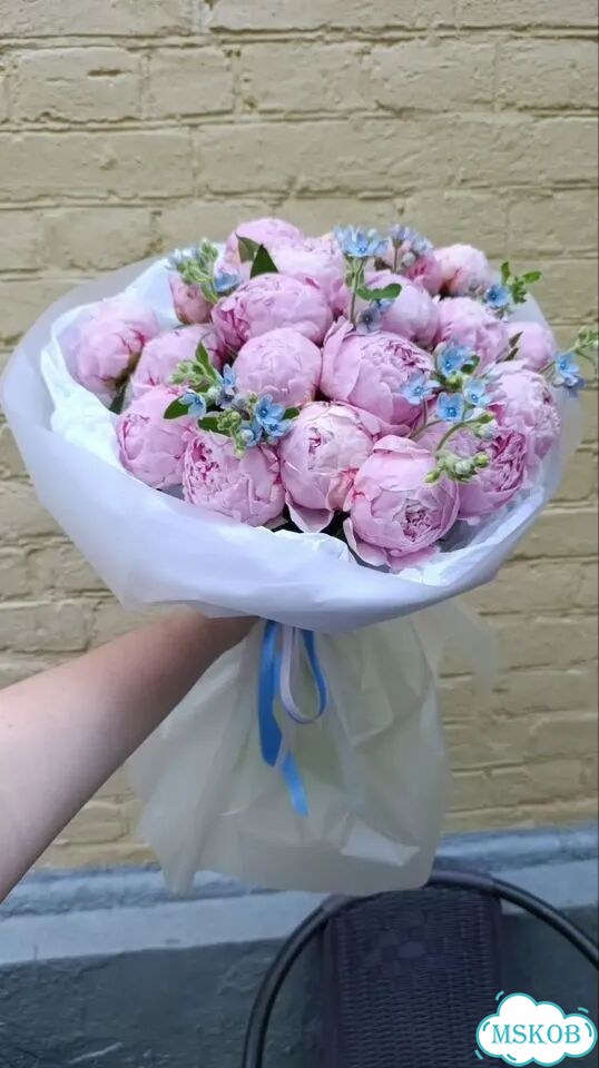 Букет из пионов фото 1