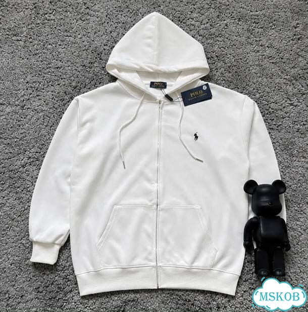 Зип-Худи Polo Ralph Lauren white фото 1