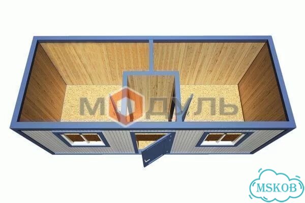 Бытовка блок контейнер. контейнер с доставкой фото 9