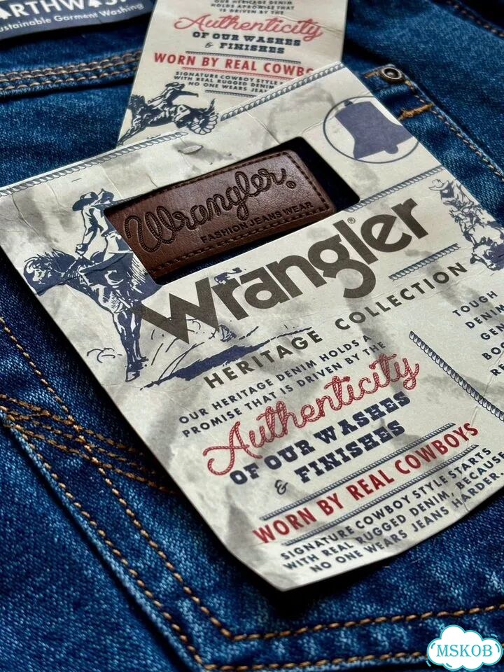 Культовая Ёлочка От Wrangler Texas 100% Хлопок фото 8