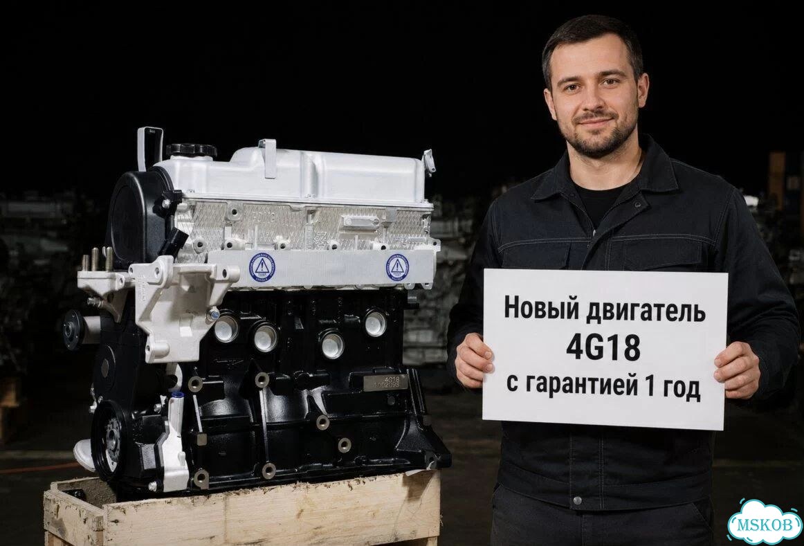 Двигатель 1.6 4G18 новый фото 1