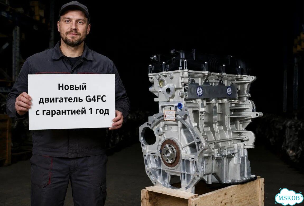 Новый двигатель G4FC 1.6 фото 1