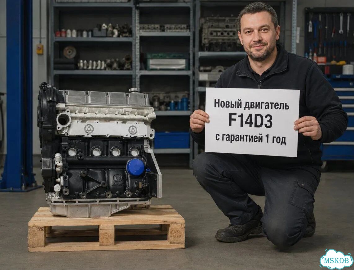 Двигатель F14D3 1.4 новый фото 1