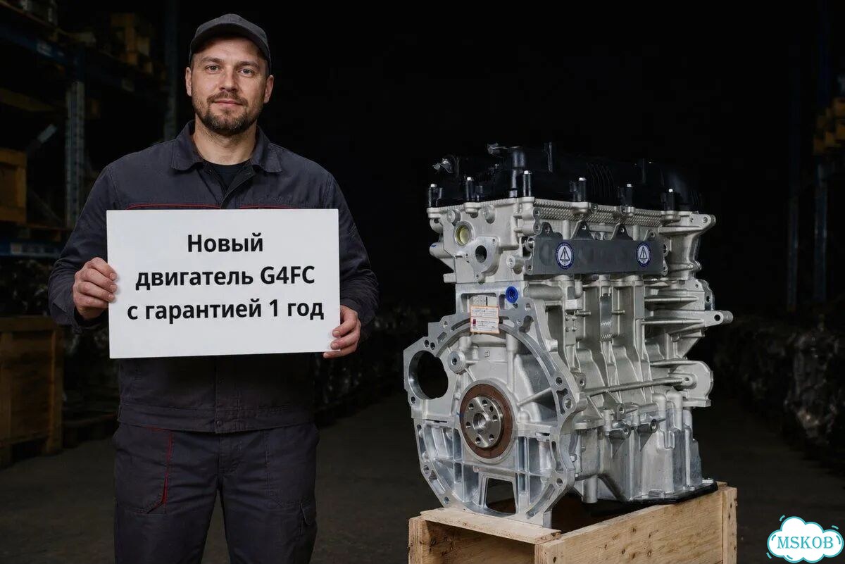 Двигатель G4FC 1.6 новый фото 1
