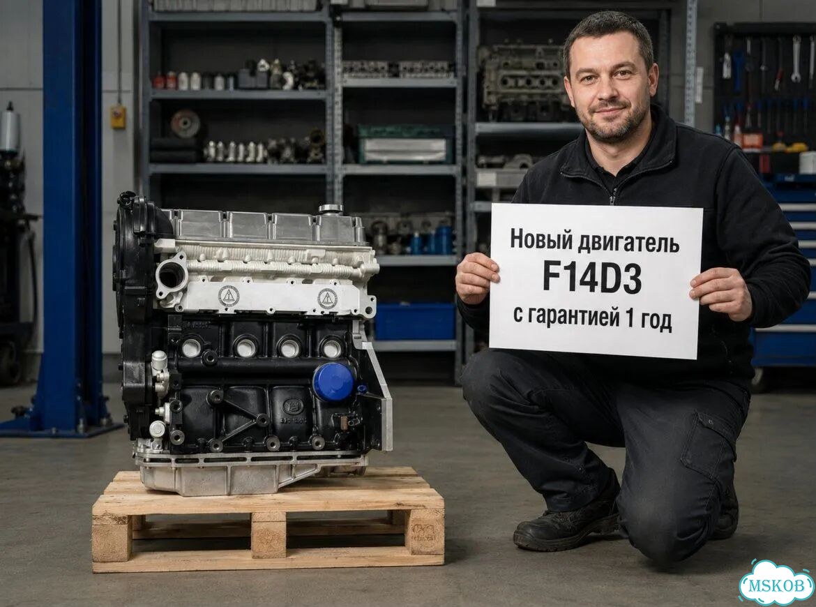 Двигатель F14D3 1.4 новый фото 1