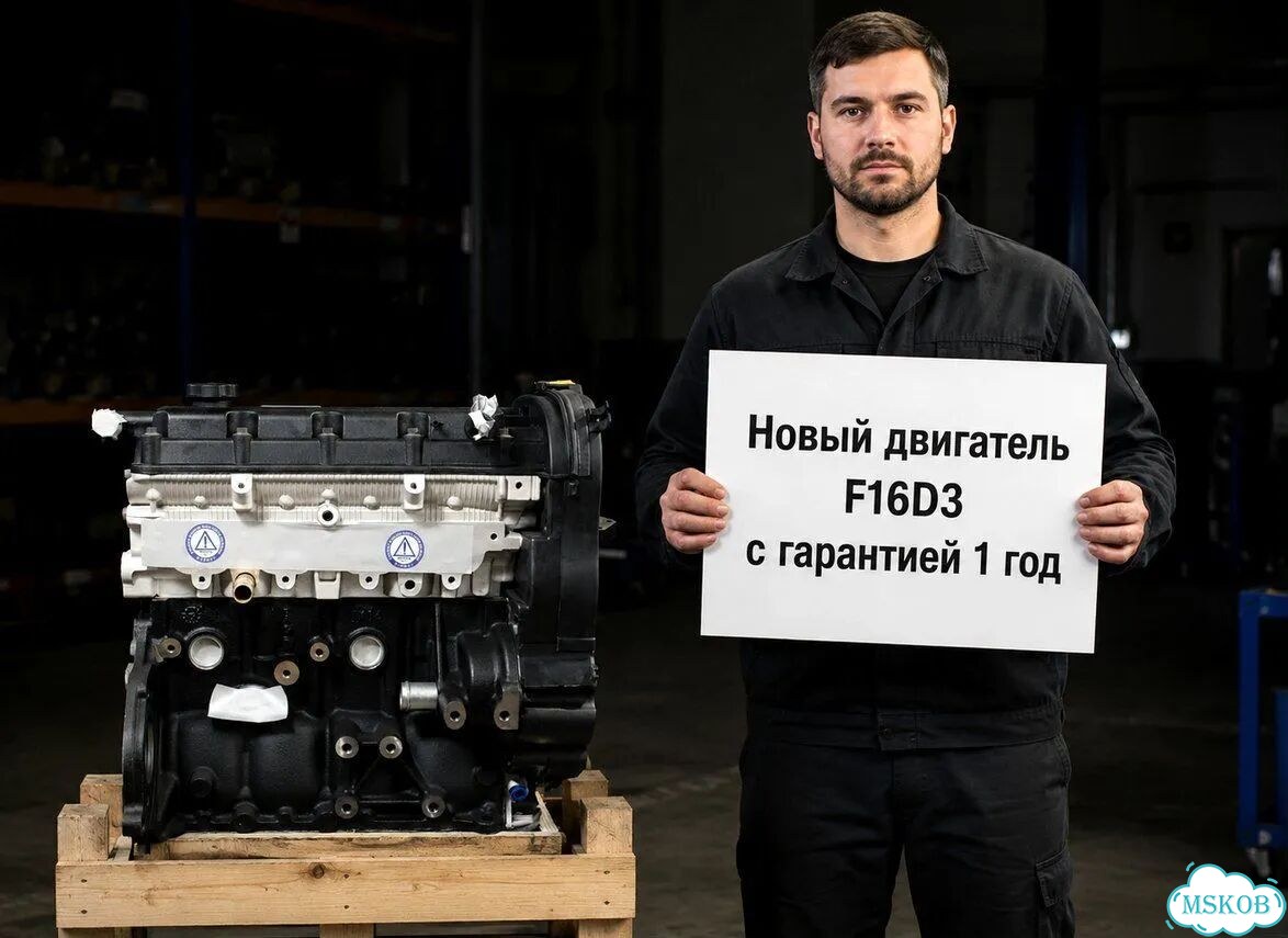 Двигатель F16D3 1.6 новый фото 1