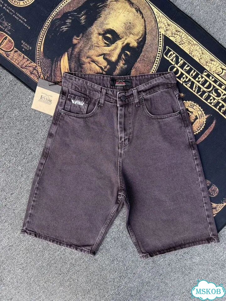 Шорты evisu brown фото 2
