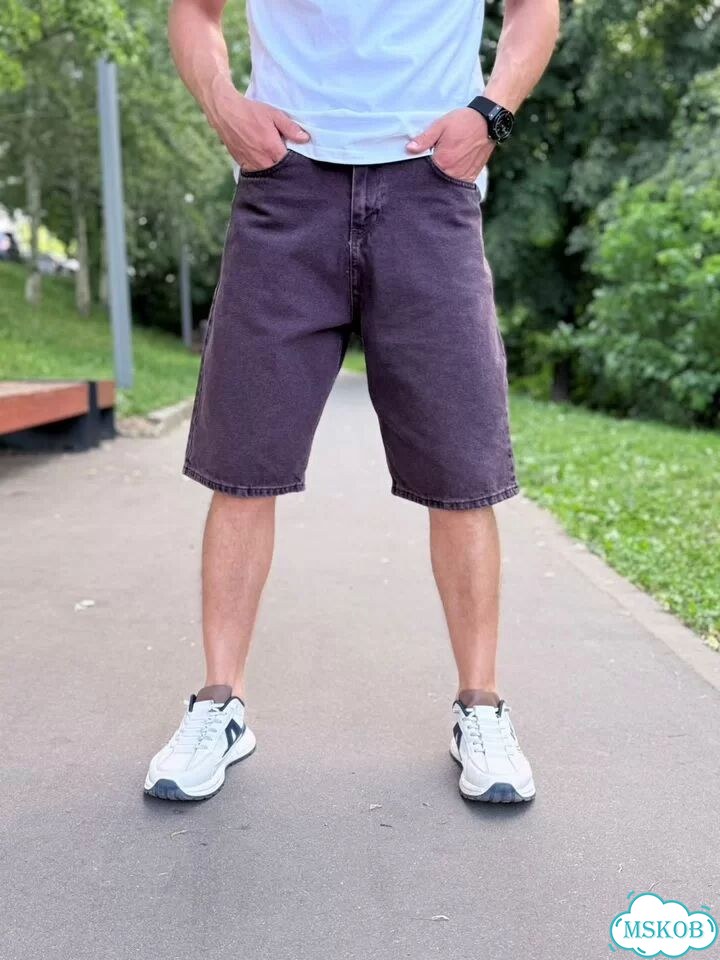 Шорты evisu brown фото 6