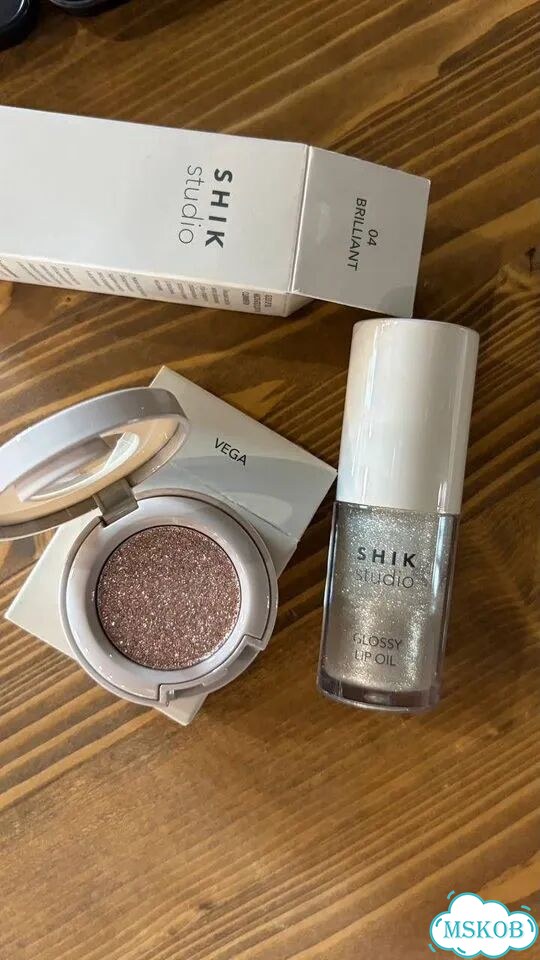 Shikstudiostarlight single eyeshadow фото 1