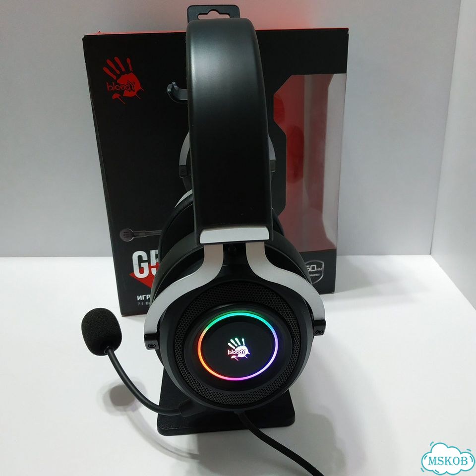 Игровые наушники Bloody G535 USB 7.1ch фото 3