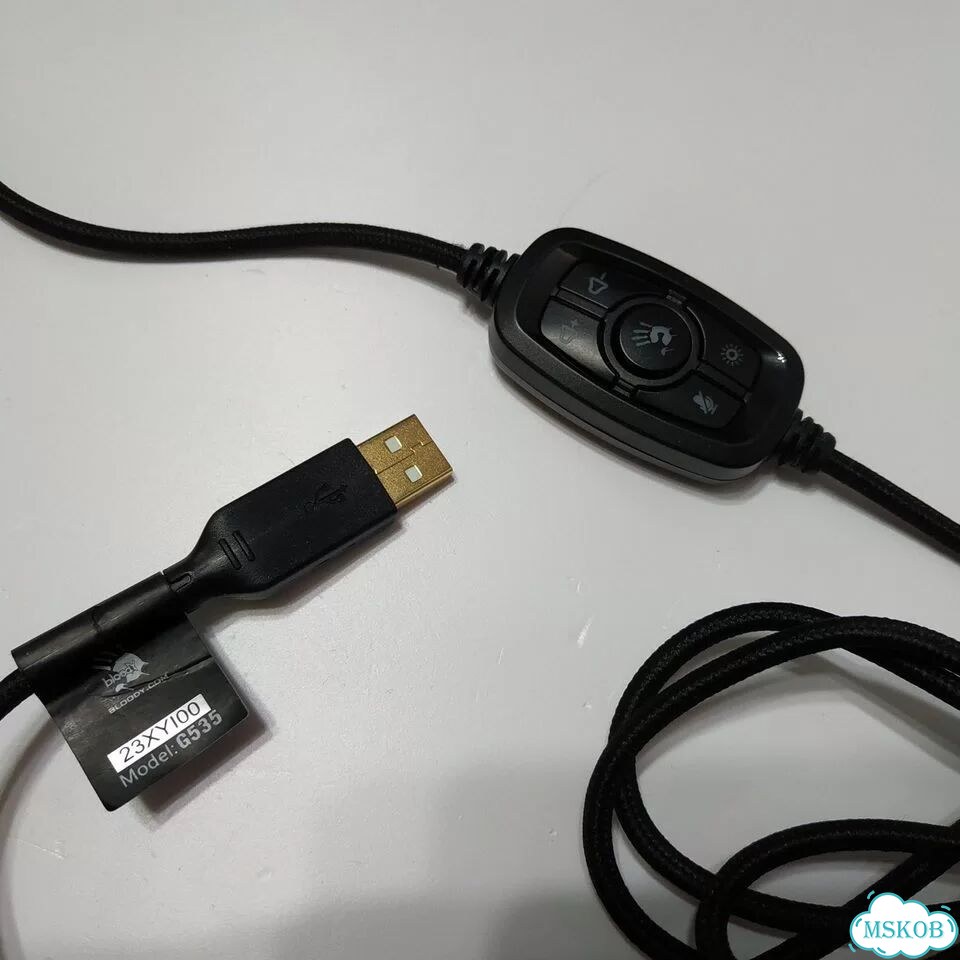 Игровые наушники Bloody G535 USB 7.1ch фото 6