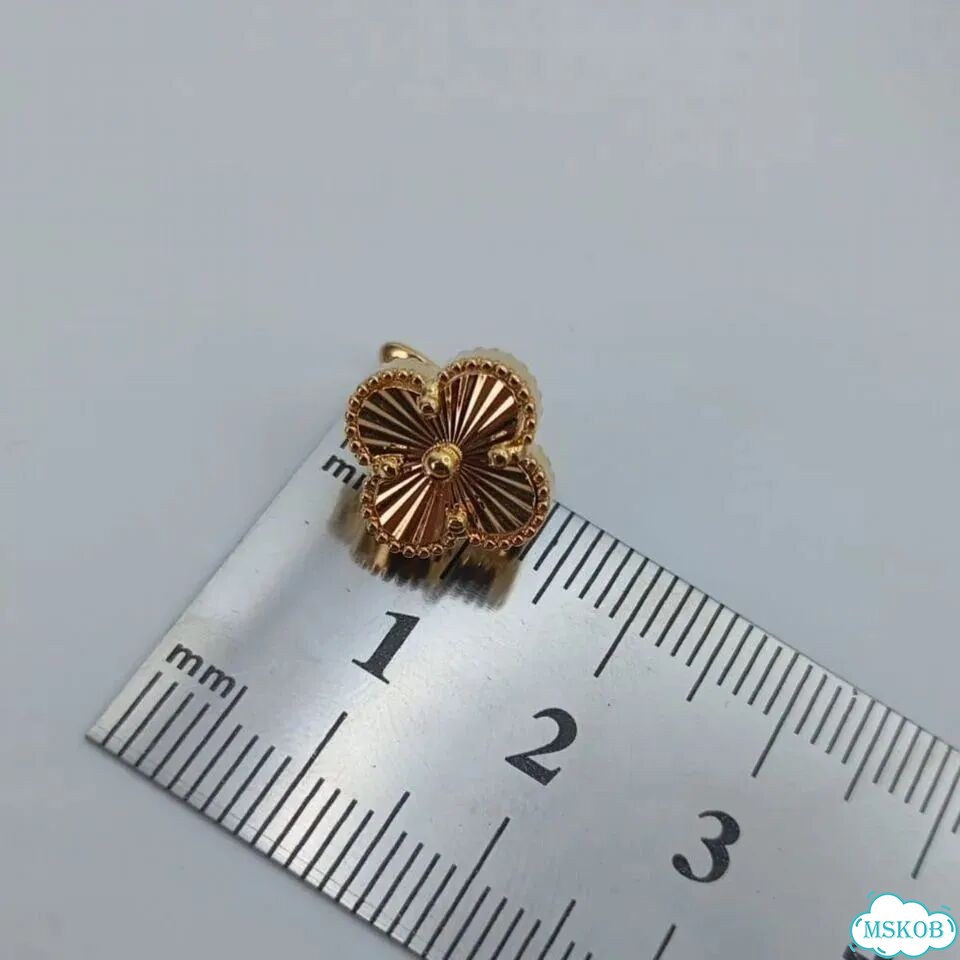 Серьги клевер классические в стиле Van Cleef фото 4