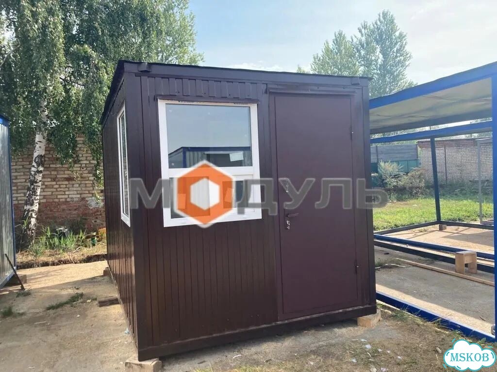 Пост охраны кпп. Бытовка пост охраны. по-02 фото 2