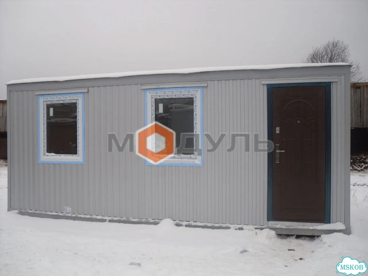 Блок контейнер металлический.Бытовка строительная фото 3