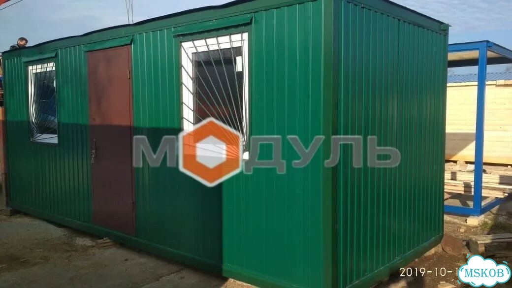 Бытовка для охраны. Бытовка пост охраны. по-04 фото 2