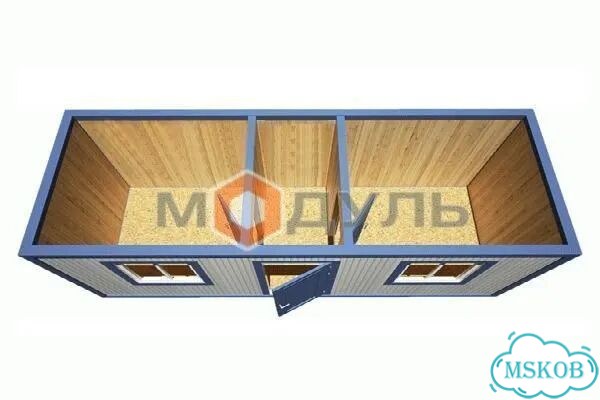 Блок контейнер металлический. Бытовка новая 7м фото 9