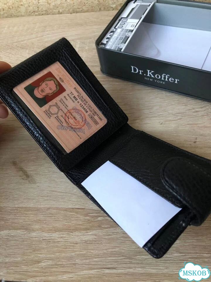 Кошелёк из натуральной кожи Dr.Koffer фото 6