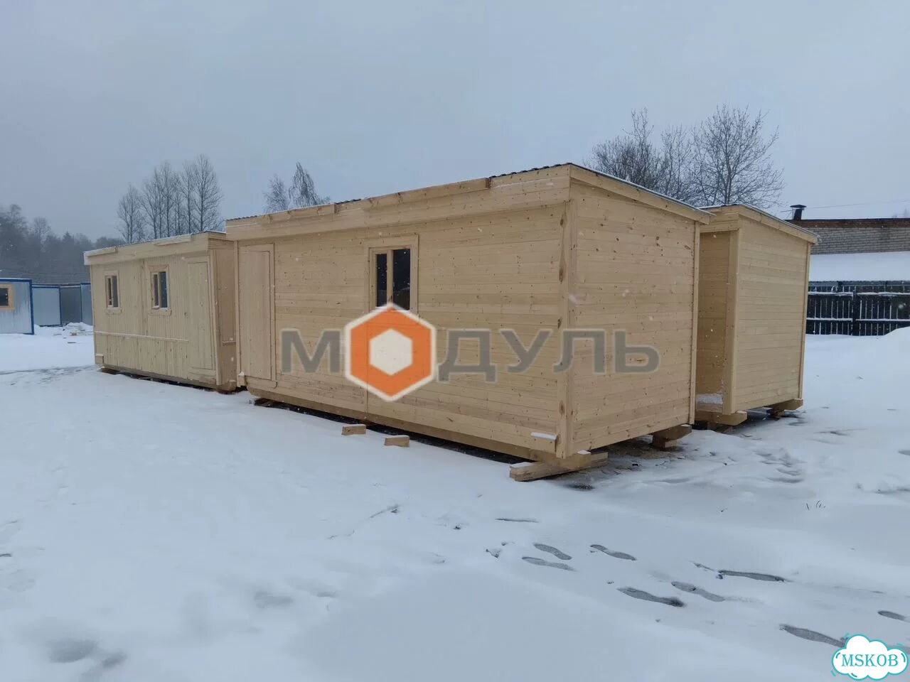 Бытовка деревянная. Проект - 610 с электрикой фото 7