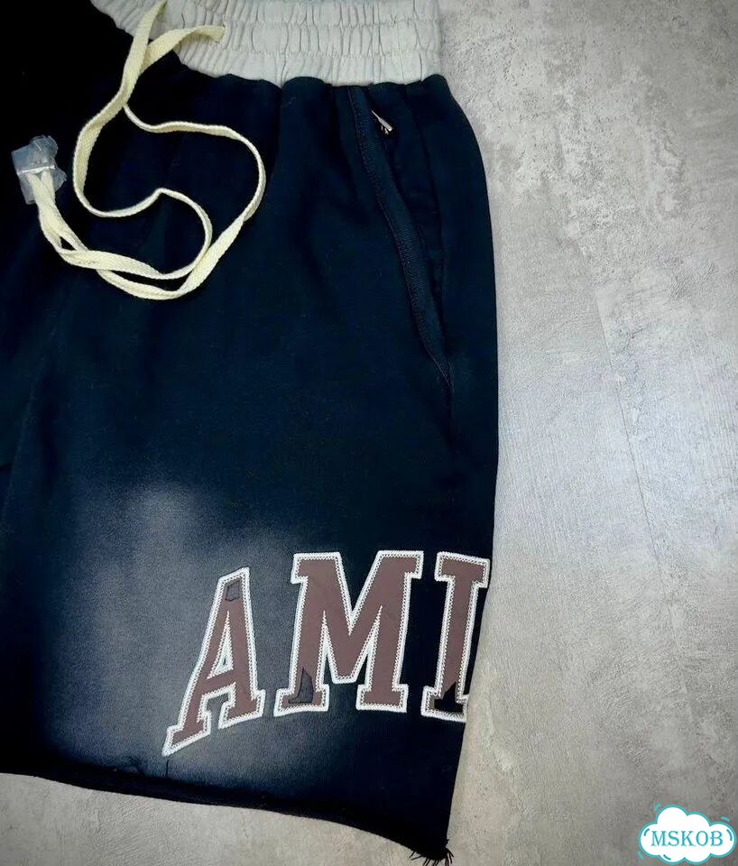 Шорты Amiri Темные фото 5