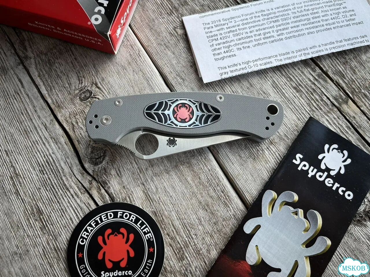 Spyderco paramilitary 2 Forum 2018 фото 1