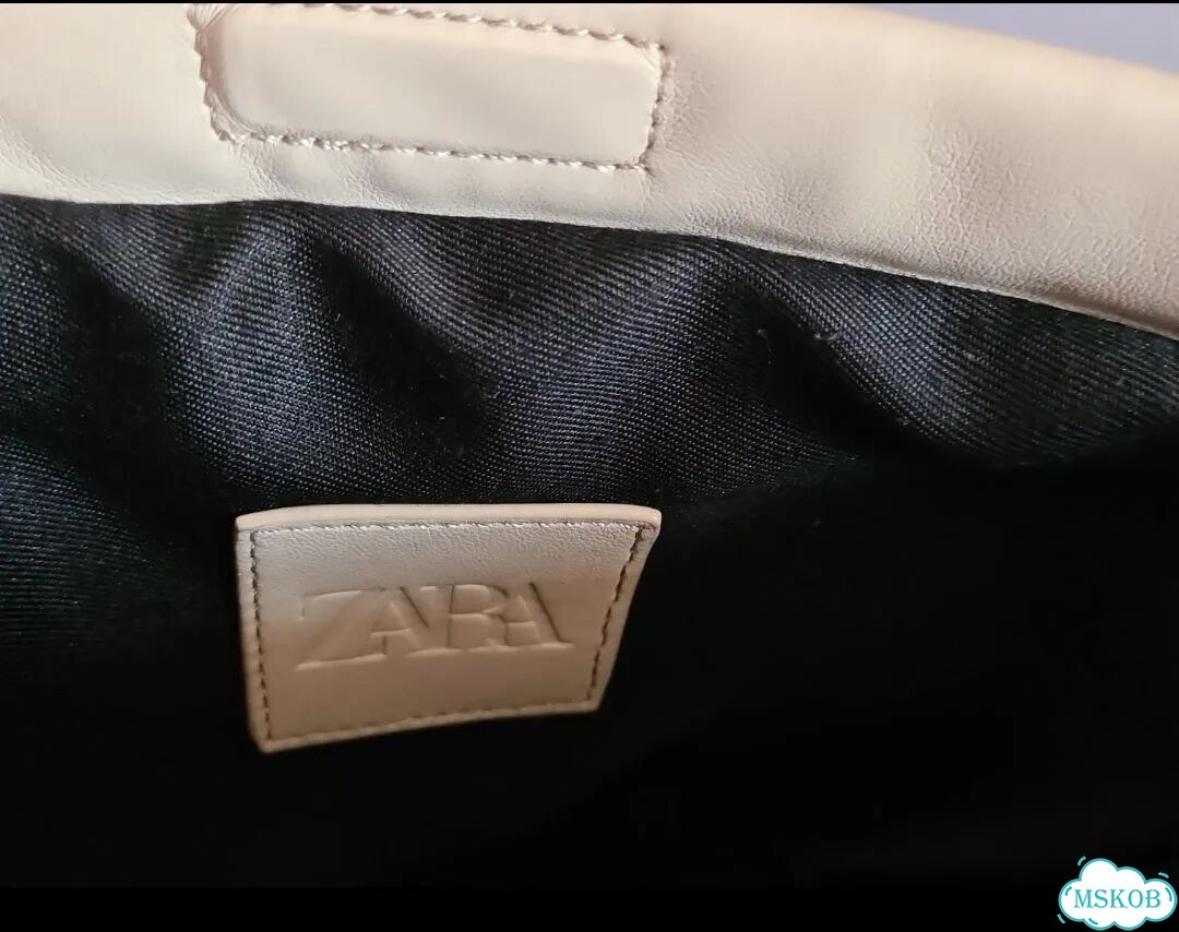 Сумка клатч Zara стеганый фото 8