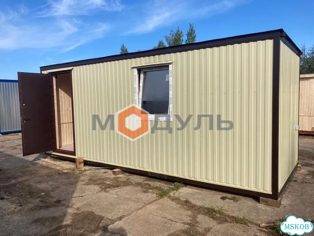 Бытовка блок-контейнер бк-13 с электрикой фото 6