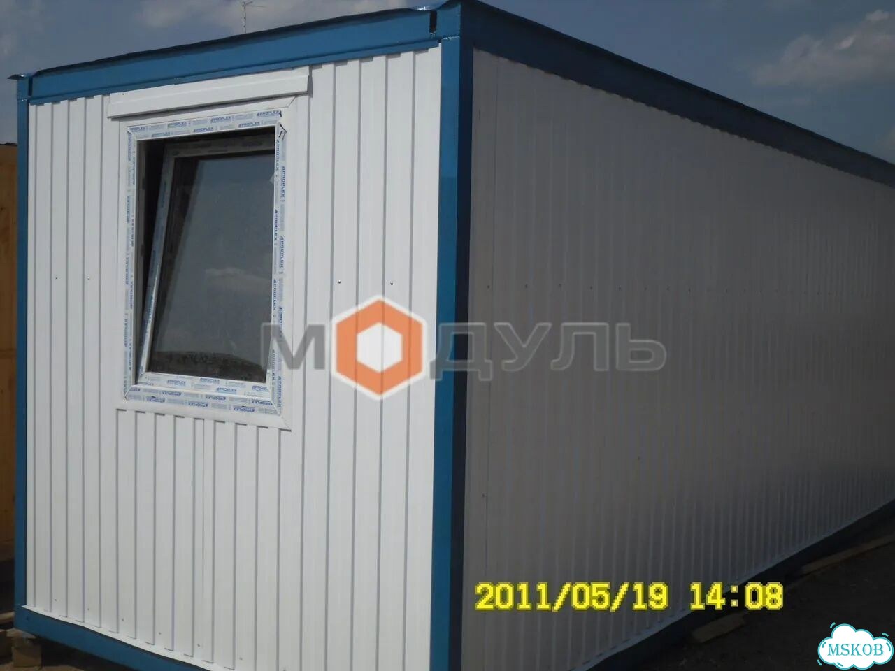 Бытовка блок-контейнер бк-610 с электрикой фото 5