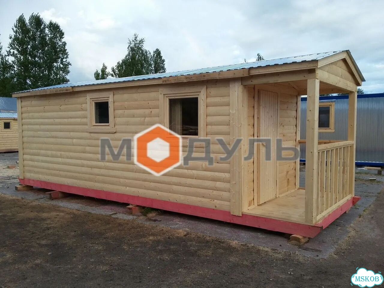 Баня из бруса.Готовая баня из бруса 7м Доставка фото 3