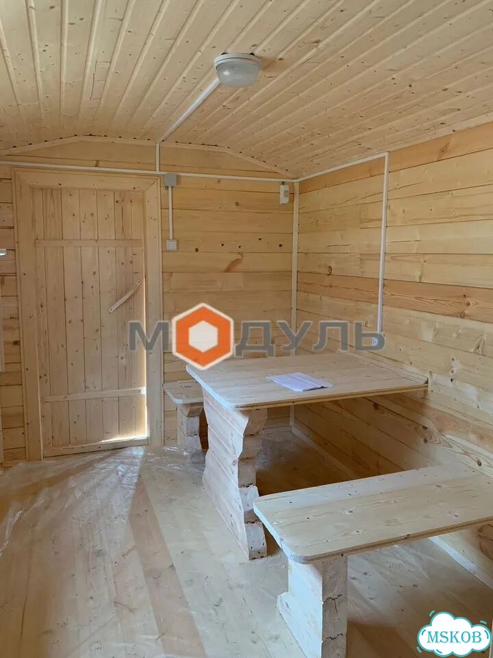 Баня из бруса.Готовая баня из бруса 7м Доставка фото 7