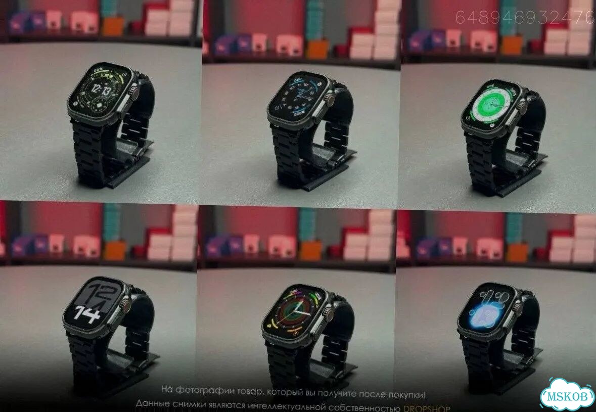Apple Watch Ultra 3 Black + AirPods 4 (Комплект) фото 6