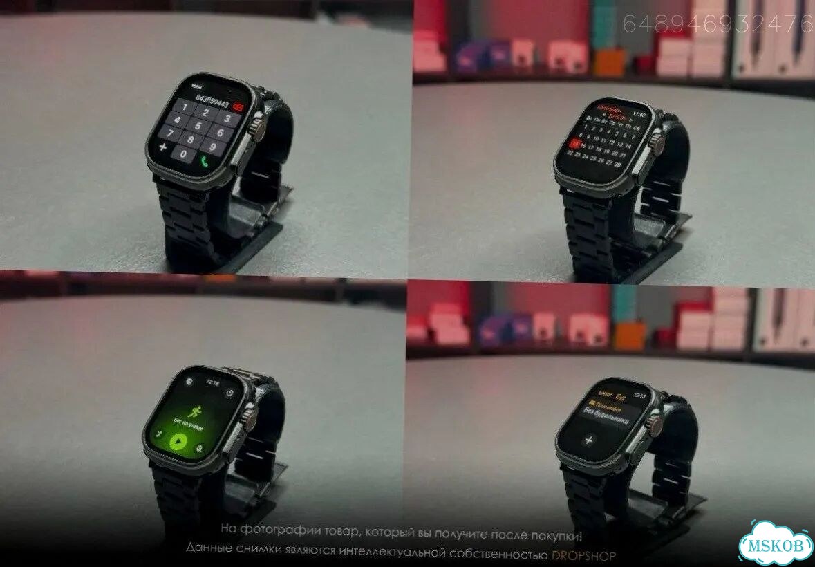 Apple Watch Ultra 3 Black + AirPods 4 (Комплект) фото 7