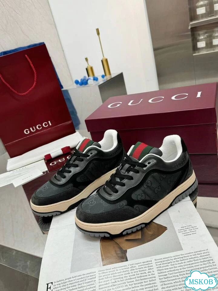 Мужские кроссовки gucci Re-web 40-46 размер фото 1