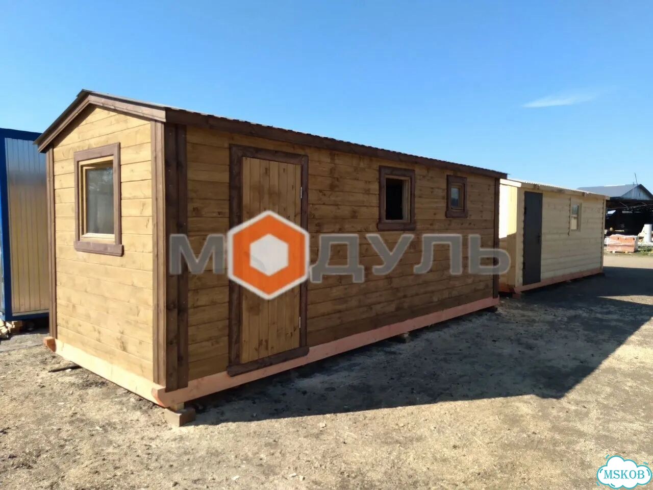 Баня под ключ /Мобильная, перевозная баня 6 метров фото 2