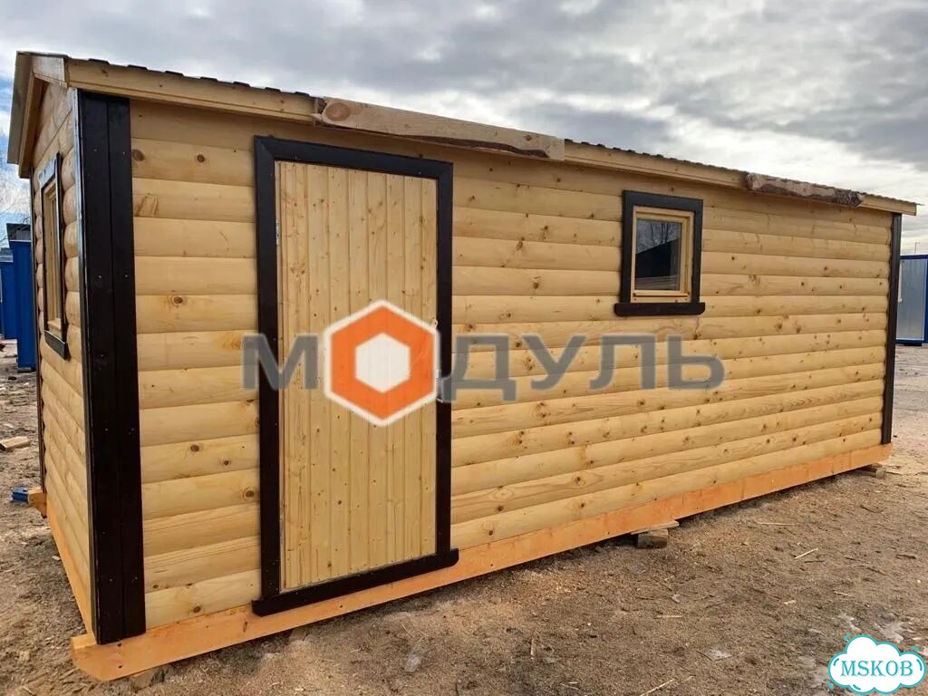 Баня под ключ /Мобильная, перевозная баня 6 метров фото 3