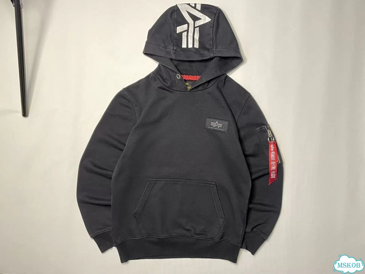 Худи alpha industries big logo orig lonsdale ts фото 2