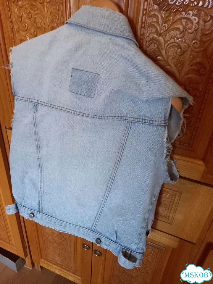 Винтажный джинсовый жилет Levi's 90-х годов фото 10