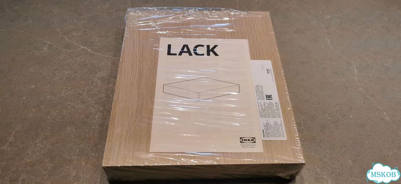 Полка IKEA lack 30x26 см фото 1