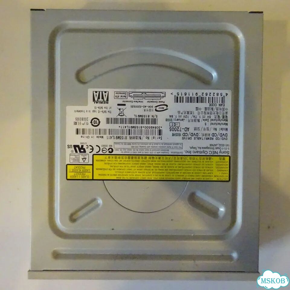 Sony NEC Optiarc AD-7200S dvdrw/CD-RW #01 фото 2