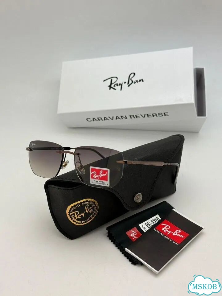 Солнцезащитные очки Ray Ban унисекс стекло фото 2