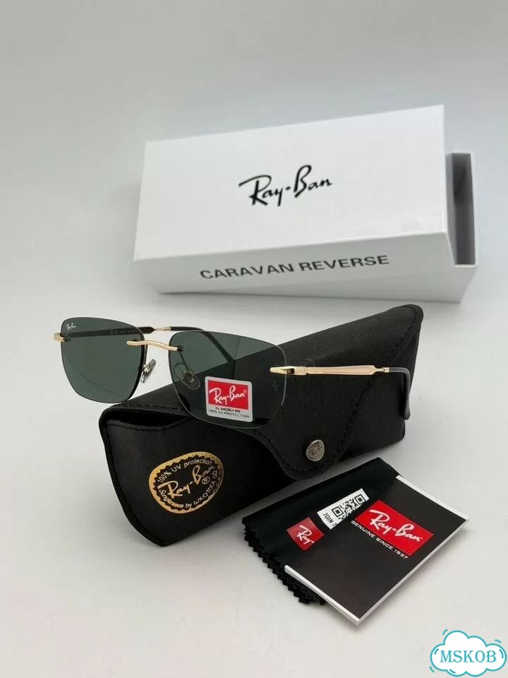 Солнцезащитные очки Ray Ban унисекс стекло фото 4