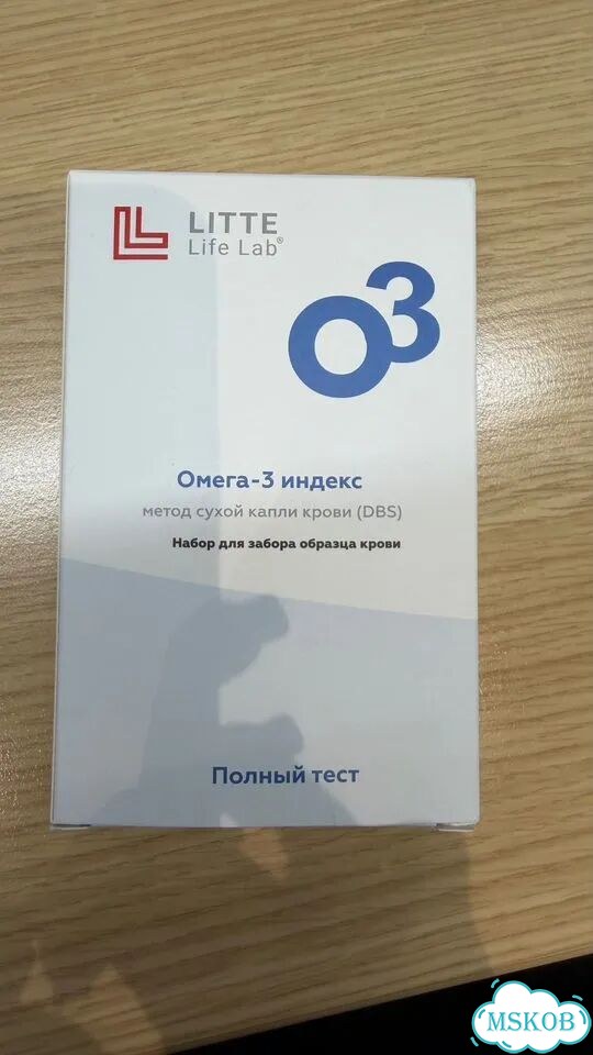 Набор для определения омега-3 индекса фото 1