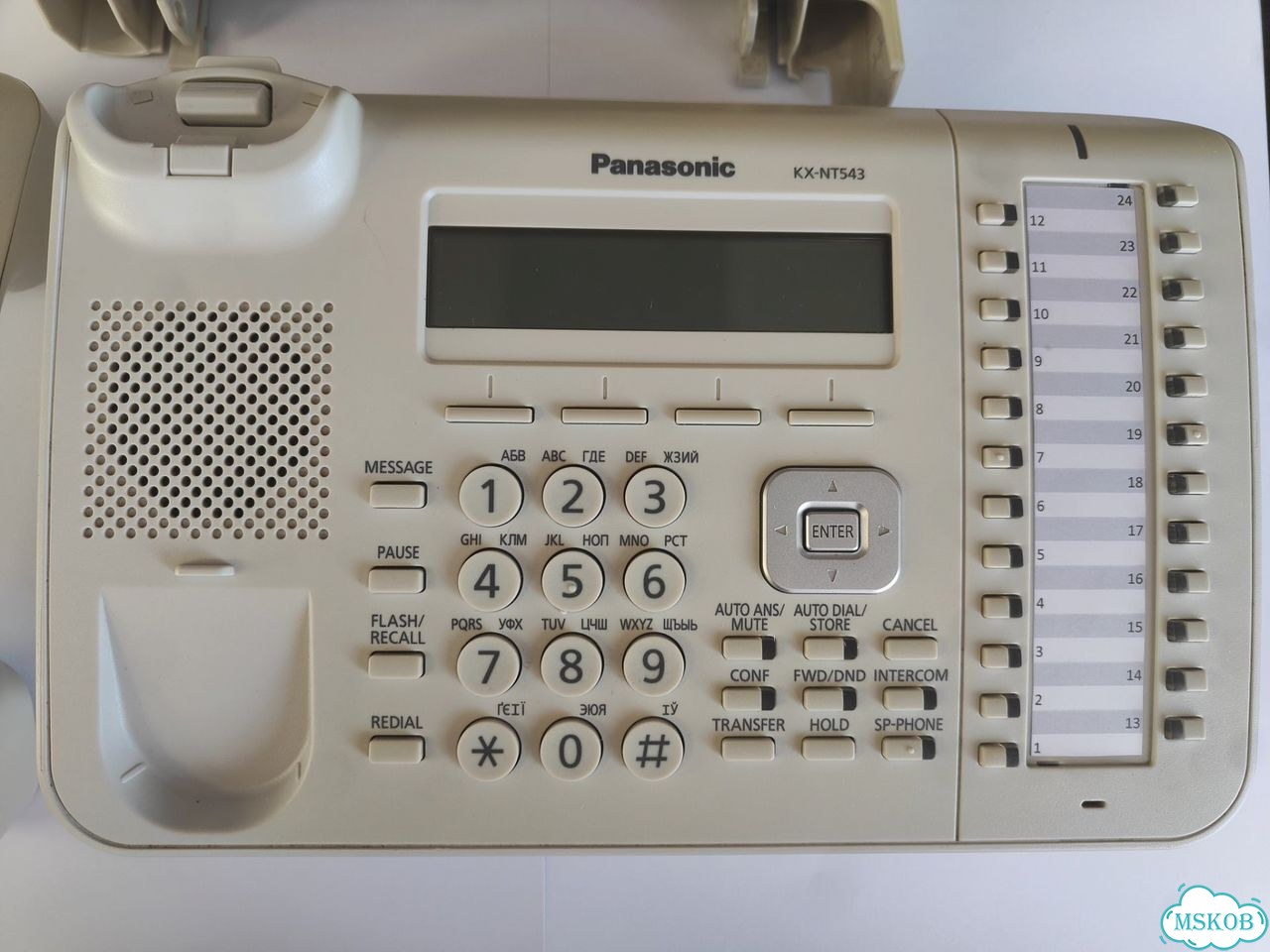 IP телефон panasonic kx-nt543 фото 2