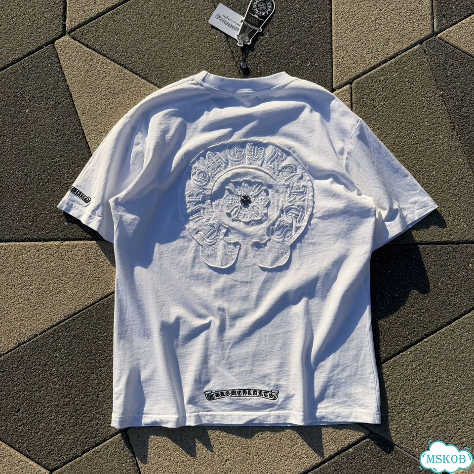 Футболка базовая Chrome Hearts 100% хлопок фото 1