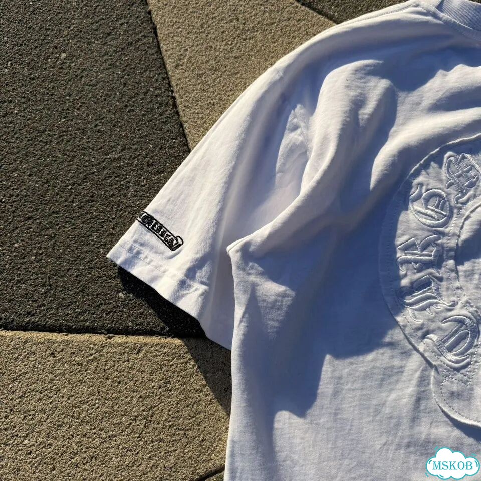 Футболка базовая Chrome Hearts 100% хлопок фото 8