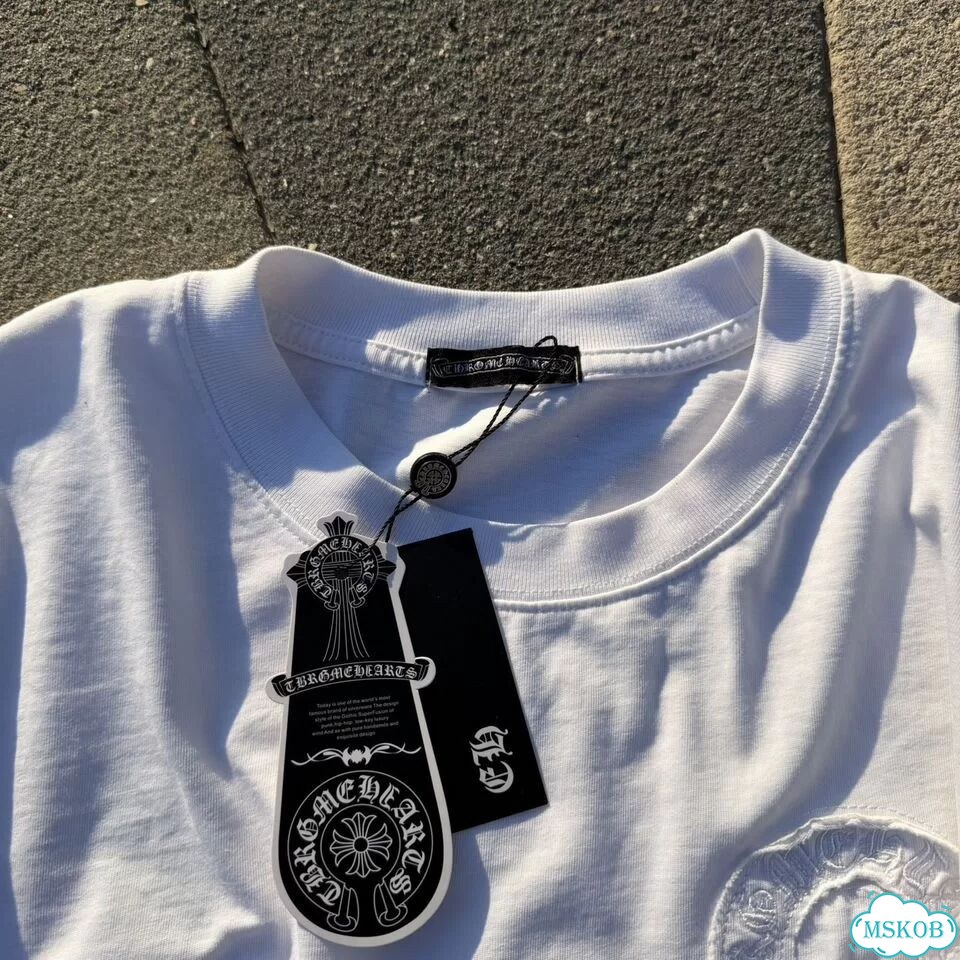 Футболка базовая Chrome Hearts 100% хлопок фото 9